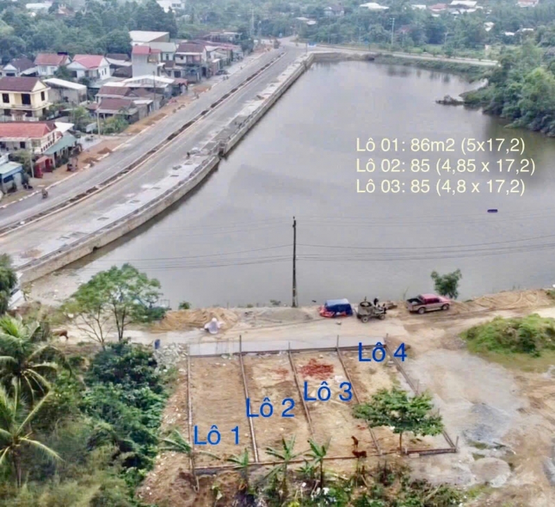 BÁN ĐẤT VIEW HỒ CÁCH ĐƯỜNG PHÙNG QUÁN 30M